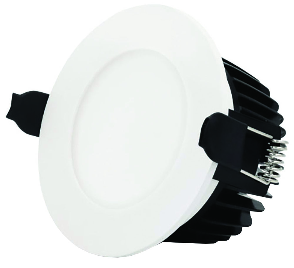 Other view of HANECO LIGHTING Haneco - Aurora - Down Light LED - Fixed Frosted - 7W 5000K IP44 - White - 72mm C/O - AURORA80A02 - 2000047