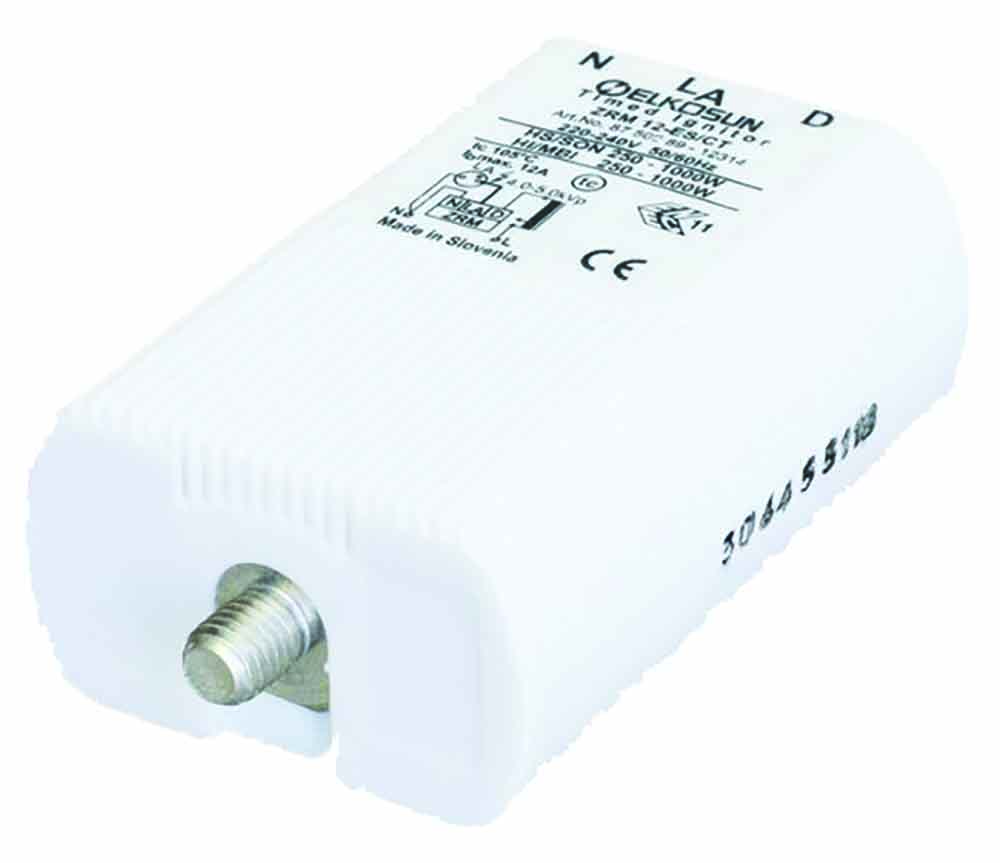 Other view of ELKOSUN ZRM 12-ES/CT Ignitor for Metal Halide Lamps - 250W-1000W