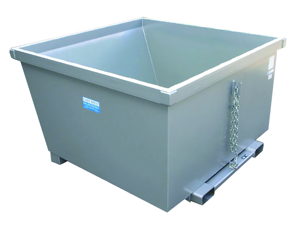 Other view of East West Engineering J6215 Utility Bin - Stainless - JSD13 - G304