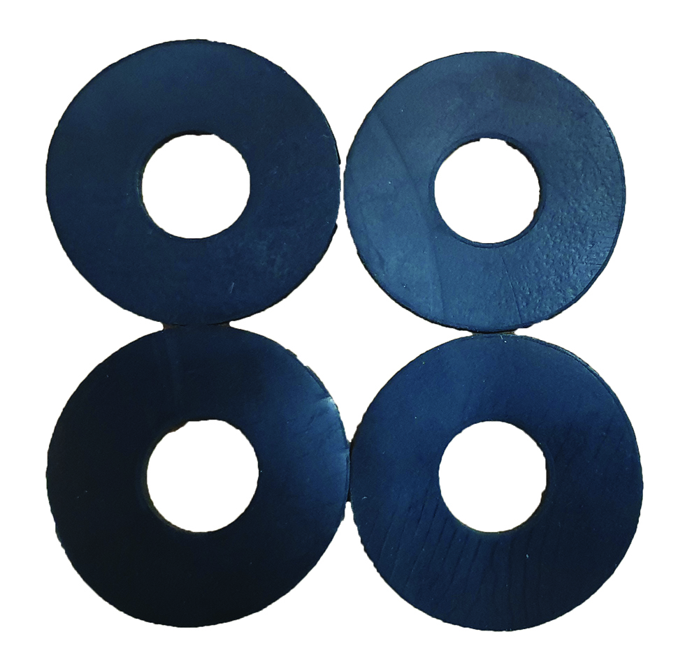 Other view of Industrial Gaskets Blackwoods-45x17 Premium Butyl Rubber Washer - 3mm Thick - 45mm OD x 17mm ID
