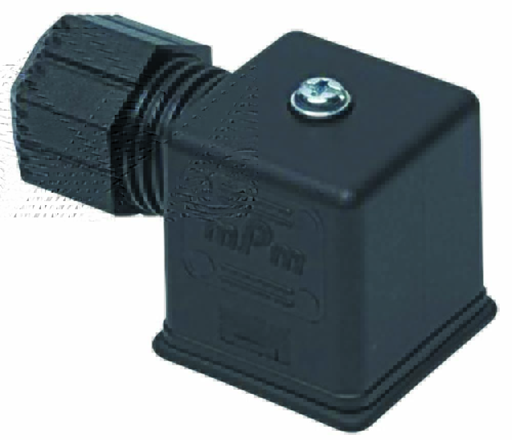 Other view of molex 1210230238 DIN Valve Connector BRAD mPm® Series - Form A PG9 2 Pole Ground Terminal 250 Vac 300 Vdc