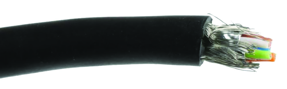 Other view of HARTING 666-3900 Cable Industrial 8-Wire Cat6 - PVC - Outdoor - S/FTP PVC Unterminated - 100m Reel - Black