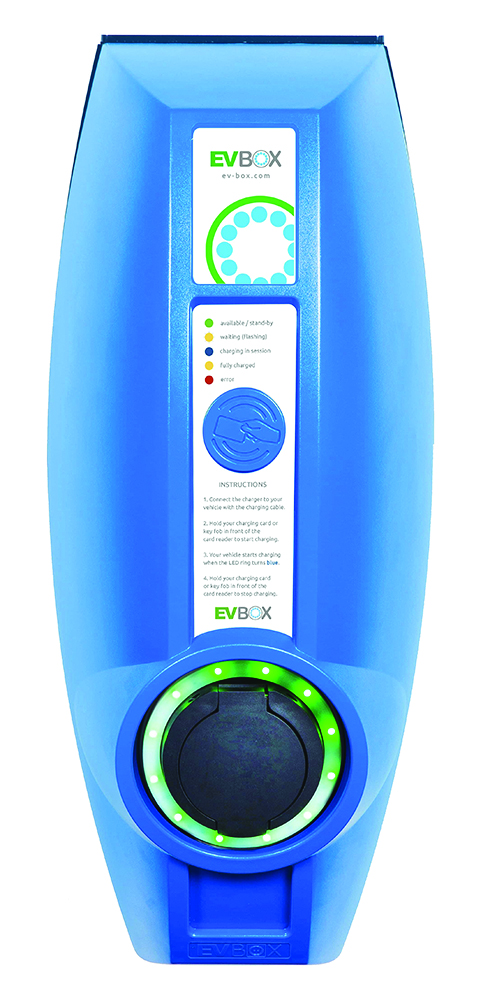Other view of EVBOX BusinessLine B3321-E5801 Electrical Vehicle Charger Single outlet - Satellite - Three Phase - 32A - 22kW