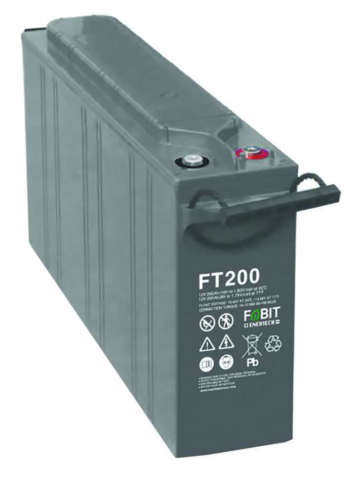 Other view of Fabit FT200 Battery - AGM Sealed Lead Acid VRLA (Valve Regulated Lead Acid) - 12V