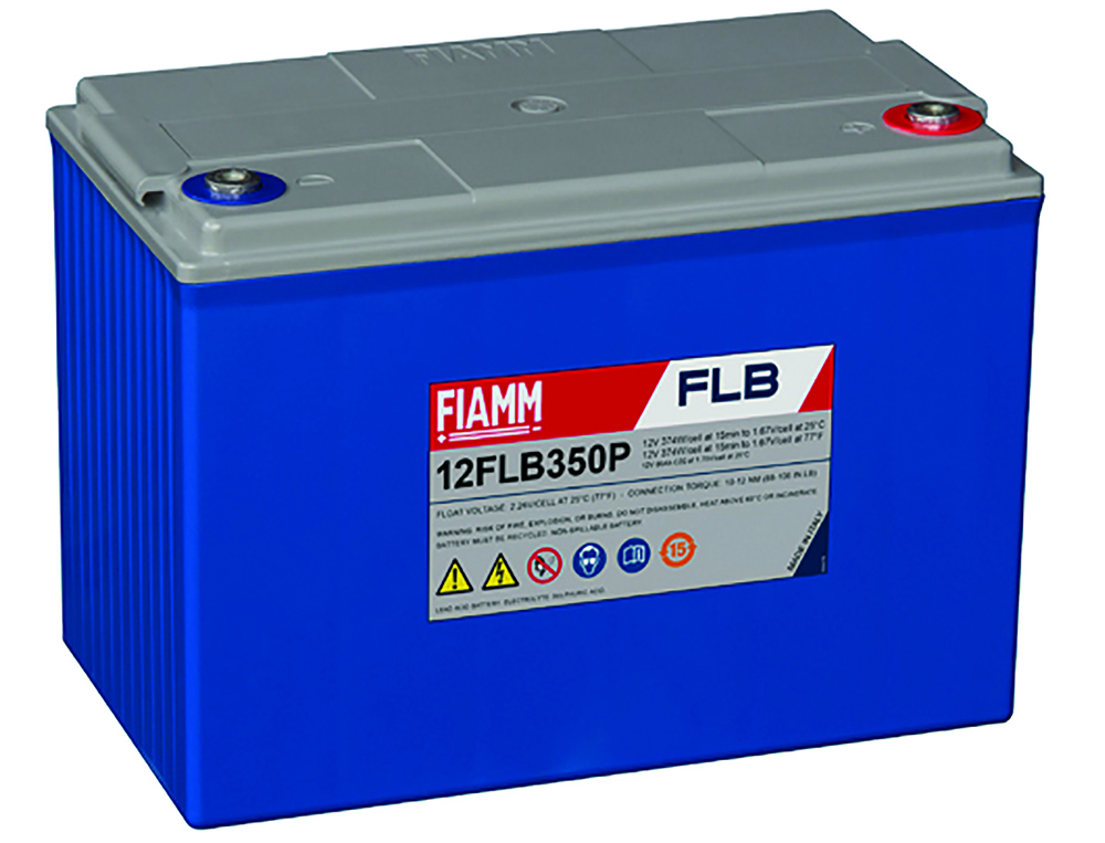 Other view of Fiamm 12 FLB 400 P Battery - AGM Sealed Lead Acid VRLA (Valve Regulated Lead Acid) - 12V