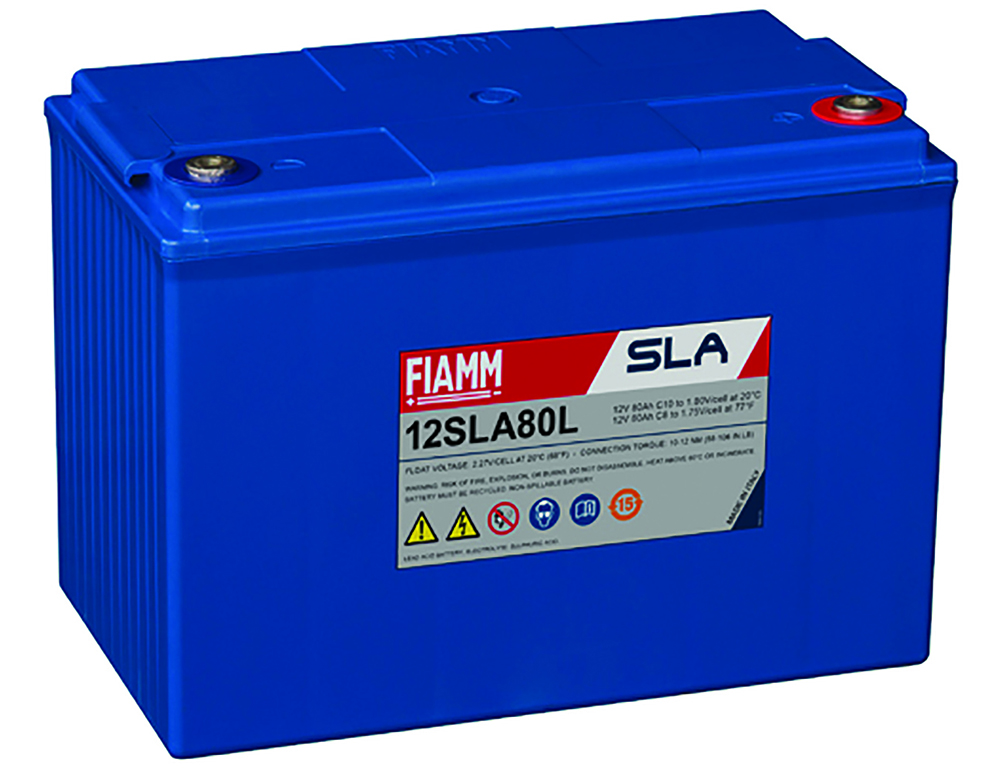 Other view of Fiamm 2SLA1000 Battery - AGM Sealed Lead Acid VRLA (Valve Regulated Lead Acid) - 12V