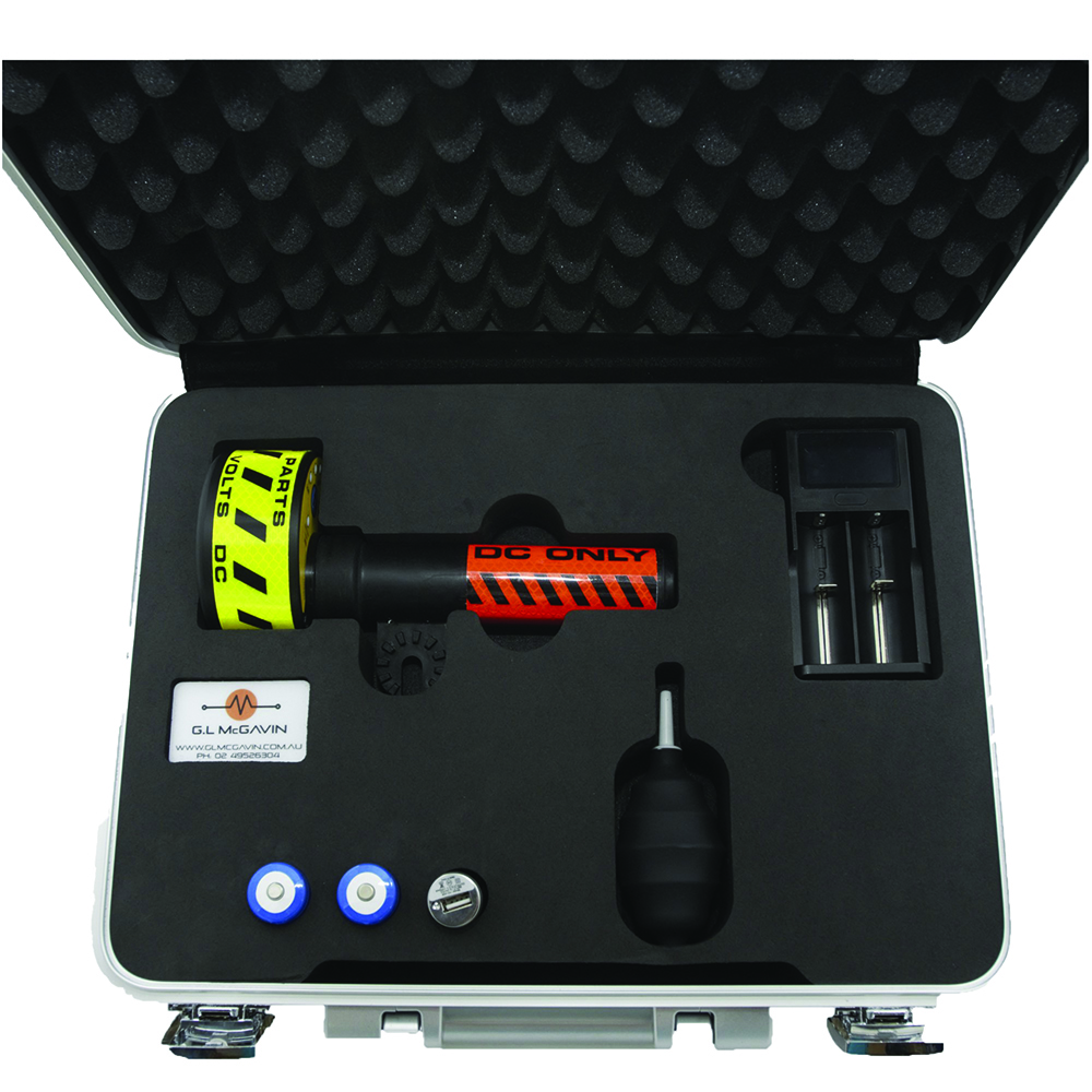 Other view of Modiewark MW-INDUSTRIAL-DC80-KIT Industrial DC80 Kit Non-Contact Voltage Tester - Black - 225mm long