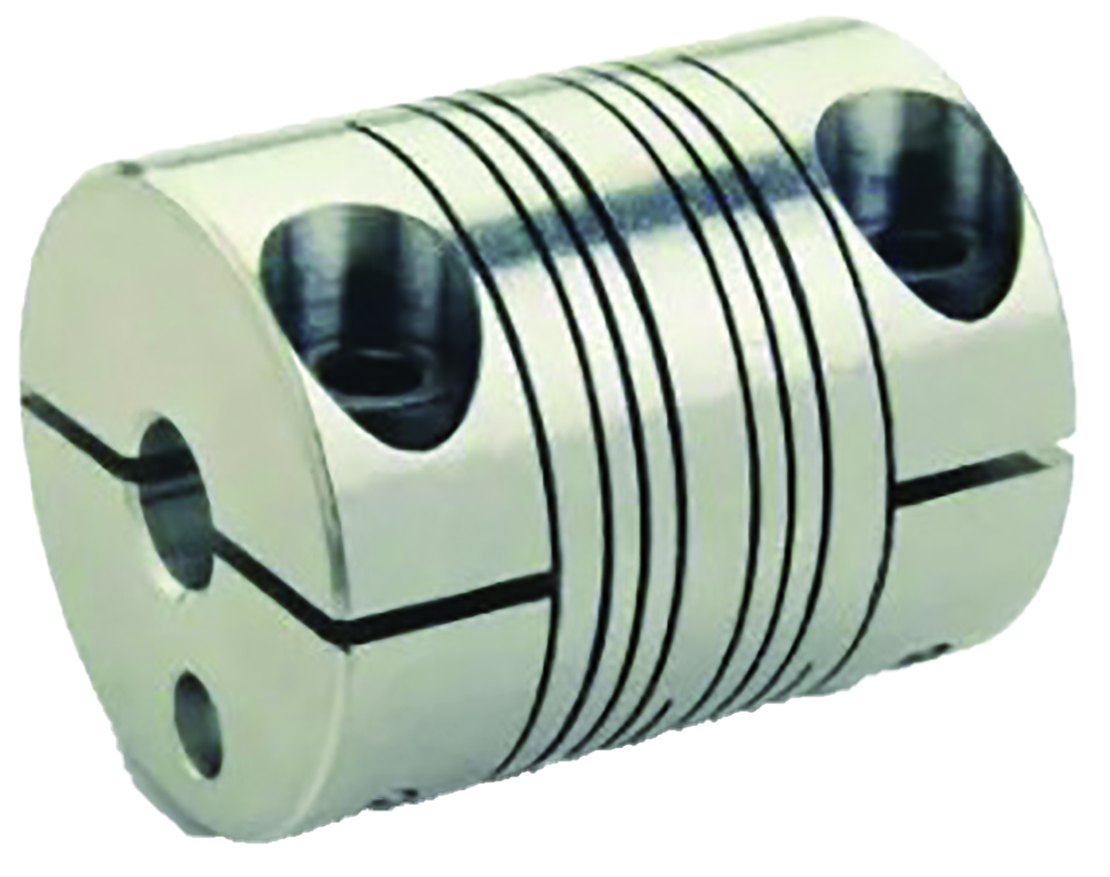 Other view of Ruland 814-512 Coupling PCMR25-10-10-A - Aluminum - 4 Beam - 25.4mm OD - 31.8mm Length - 10mmx10mm