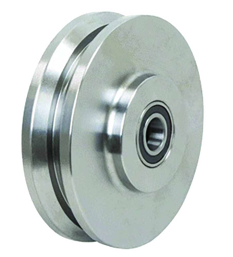 Other view of Richmond VG609-50 V Groove Track Wheel - 1/2″ Axle Diameter - 150mm