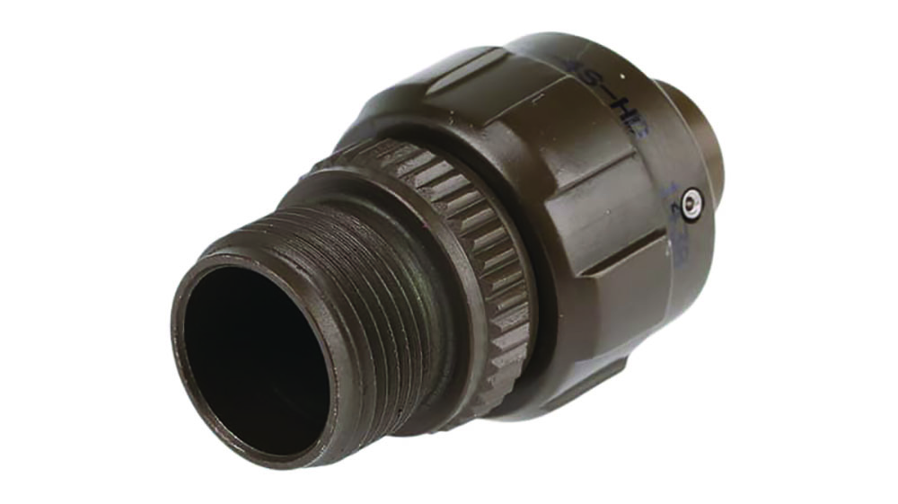 Other view of Amphenol Industrial 97B-3106A10SL-4S-HD - 97B 2 Way Cable Mount MIL Spec Circular Connector Plug - Socket Contacts - Shell Size 10SL - Bayonet Coupling