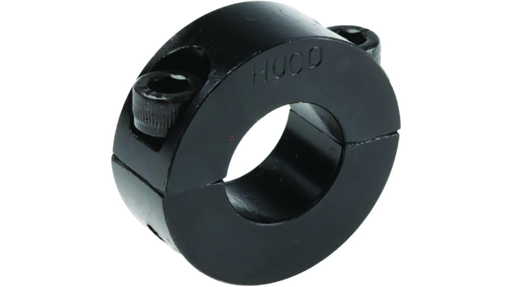 Other view of Huco 046201020 - Shaft Collar - Two Piece Clamp Screw - Bore 20mm - OD 40mm - W 15mm - Steel