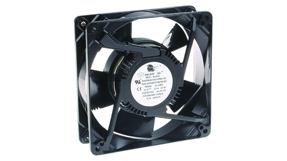 Other view of COMAIR ROTRON 712-5193 - Fan Axial DC - 24 V dc - 127 x 127 x 38mm - 255m³/h - 15W