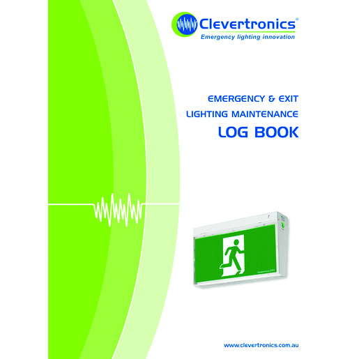 Other view of Clevertronics ELOG Book Log Exit & Emergency Cfm