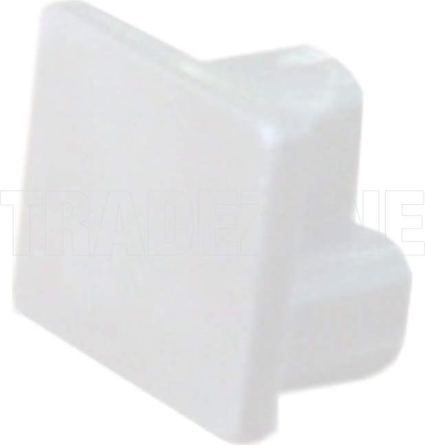 Other view of App CD2525ECWH End Piece PVC Mini Duct - White - 25 X 25Mm