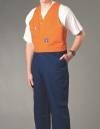 Other view of Worksense Actionback Heavy Weight Cotton Drill 2 Tone Overalls WS6115 Orange/ Navy 89L