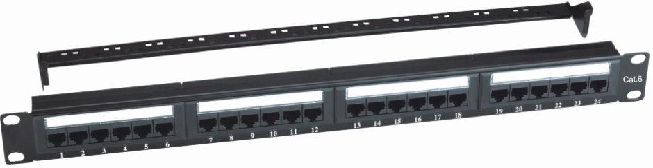 Other view of PSS CAT5E/24 Patch-Pnl - CAT5E Redback - 24 Port